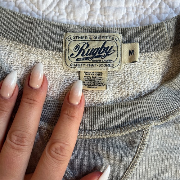 Vintage Rugby Men's Sweatshirt - Picture 3 of 7